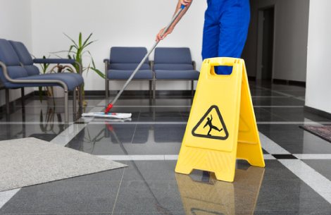 wet floor sign