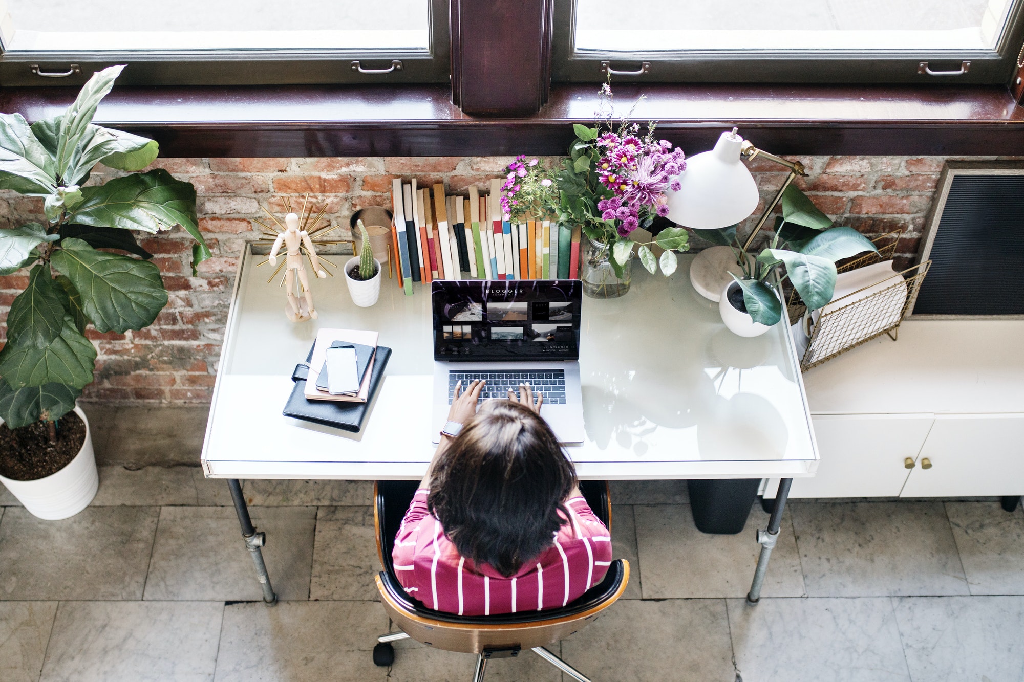 Office worker working in the office